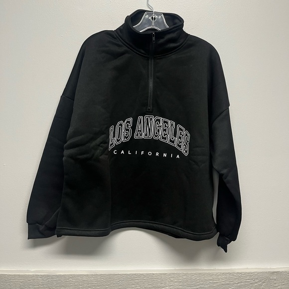 New Los Angeles Print Sweatshirt Top - Picture 1 of 4